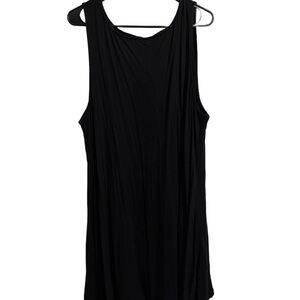 Old Navy Black Swing Jersey Sleeveless Dress XL